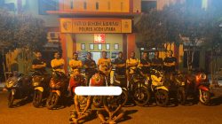 Satreskrim Polres Aceh Utara melakukan penangkapan terhadap dua pelaku dugaan pencuri kendaraan bermotor. Foto: Dok. Humas Polres