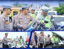 Operasi Patuh Seulawah 2024 Satlantas Polres Lhokseumawe, AKP Abdhi Cek Kenderaan Dinas