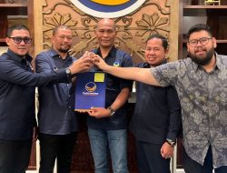 Partai Nasdem Resmi Usung Ismail dan Cek Har sebagai Bacalon Walikota dan Wakil walikota Lhokseumawe