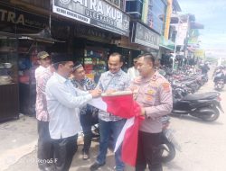 Muspika Dewantara Ajak Warga Kibarkan Bendera Merah Putih