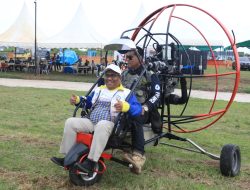 Pertama Kali Dilombakan, Cabor Aerosport Paramotor PON Aceh-Sumut Digelar di Aceh