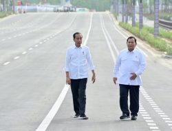 Jokowi dan Prabowo Tinjau Progres Pembangunan IKN