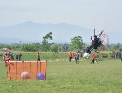 Cabor Paramotor Mata Lomba Presisi Foot Launch Putra PON Aceh Sumut