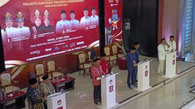 Debat Pamungkas Pilkada Lhokseumawe Kondusif