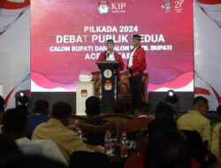 Debat Publik Kedua Calon Bupati dan Wakil Bupati Aceh Utara Fokus pada Tata Kelola Pemerintahan Hingga Keberlanjutan Perdamaian