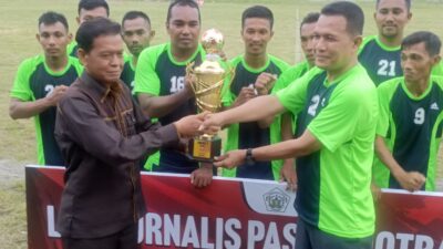 Bantai Pop Polres 5-0, Pemkab Aceh Utara Juara Liga JPFC 2024