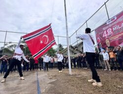 Milad GAM ke 48, Upacara Pengibaran Bendera Bulan Bintang di Lhokseumawe