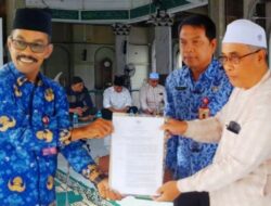 Abiya Fajri Ujong Blang Ditujuk Plt Imam Masjid Tumpok Teungoh