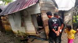 Bantaran Sungai Amblas, 8 Rumah di Aceh Barat Ambruk