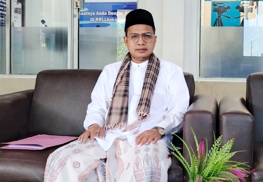 Wakil I MPU Kota Lhokseumawe, Dr. Tgk. M. Rizwan Haji Ali. Foto : Ist