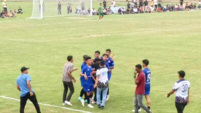 Gol Tunggal Syahbani, Kirim Bupati Bersama Alfarlaky FC Pulang Kampung