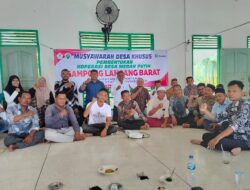 Musdesus Pembentukan Koperasi Merah Putih Gampong Lancang Barat di Aceh Utara