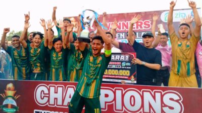Angga Gol, CST United Juara Piala Apotek ZID