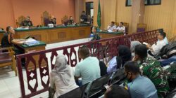 Oditur Mendakwa Kld Dede Irawan Dijerat Pasal Berlapis 340 KUHP, Sidang Tuntutan di Pengadilan Militer Banda Aceh