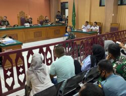 Oditur Mendakwa Kld Dede Irawan Dijerat Pasal Berlapis 340 KUHP, Sidang Tuntutan di Pengadilan Militer Banda Aceh