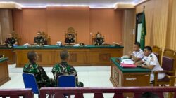 Kedua Terdakwa Kld AYP Dan Kld NA Dijerat Pasal 181 KUHP, Sidang Lanjutan Tuntutan di Pengadilan Militer Banda Aceh