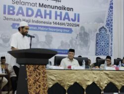 Jemaah Calon Haji Aceh Kloter Pertama Berangkat, Gubernur Ingatkan Jemaah Ikhlas dan Sabar