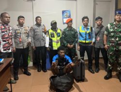 Satgas Kopasgat Pamtas RI-PNG Gagalkan Penyelundupan Narkoba di Bandara Sentani Papua