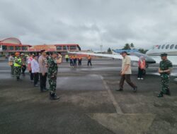 Satgas Kopasgat Amankan Kunjungan Menhan RI di Proyek Food Estate Papua Selatan
