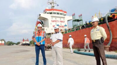 PT. Agro Murni Ekspor 6.500 MT CPO ke India  Melalui Pelabuhan Umum Krueng Geukueh