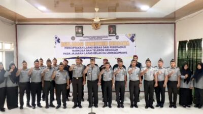 Lapas Lhokseumawe Deklarasi Perangi Narkoba dan Handphone
