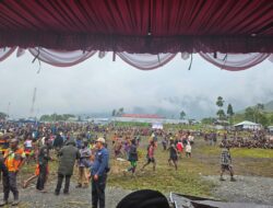 Sinergi Satgas Kopasgat Supadio dan Apkam TNI-Polri Lainnya, Amankan Syukuran Bakar Batu Puncak Jaya