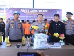 Polres Aceh Utara Tangkap Tiga Pria Aceh Utara Curi Kabel Seismik Senilai Rp 3,4 Miliar