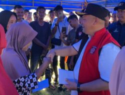 Bupati Aceh Utara Salurkan Bantuan Masa Panik bagi Korban Angin Kencang di 5 Kecamatan