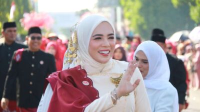 Yulinda Sayuti Sapa Warga Lhokseumawe