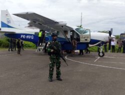 Kopasgat Bantu Wujudkan Bandara Kenyam yang Aman dan Tertib