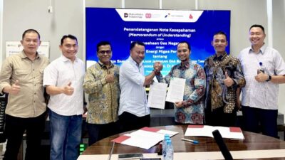 Pase Energi Teken MoU Dengan PGN Kelola Jaringan Gas