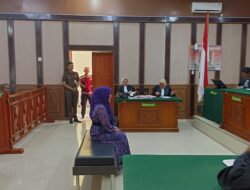 RATU NARKOBA NYONYA N DITUNTUT 10 TAHUN PENJARA DAN 39 ASET DIRAMPAS NEGARA
