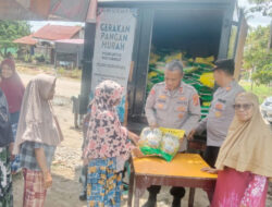 Stabilisasi Pangan, Polres Aceh Utara Distribusikan 44 Ton Beras Murah untuk Masyarakat
