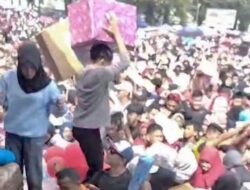 Jalan Santai di Lhokseumawe Berakhir Ricuh, Aneka Hadiah Dirampas dan 7 Peserta Dilarikan ke RS