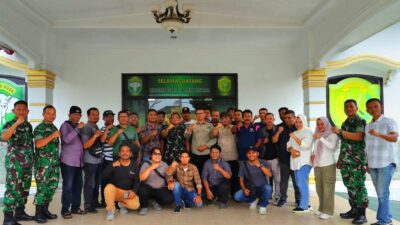 Dandim Aceh Utara Ngopi Bareng Wartawan