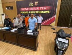 Polisi Ringkus Dua Pelaku Jambret Mahasiswi di Aceh Utara