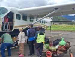 Korpasgat Dukung Kelancaran Penerbangan di Bandara Moenamani Papua Tengah