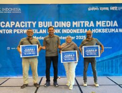 Wartawan Durasi Juara I Artikel Bank Indonesia Lhokseumawe