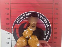 Polisi Tangkap Pria Pengedar Narkoba di SPBU Lhoksukon, Tiga Paket Ganja Disita