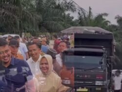 Gubsu Bobby Hentikan Truk asal Aceh, Minta Plat BL Ganti ke BK