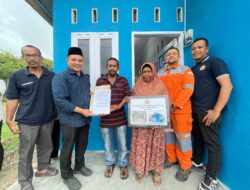 299 Rumah Sehat Sederhana Sudah di Bangun Oleh PT Pupuk Iskandar Muda untuk Warga Lingkungan