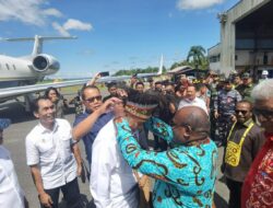 Menko Polkam dan Kepala BIN Kunjungi Timika, Satgas Korpasgat Kawal Operasional Bandara Mozes Kilangin