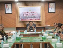 Sekda Pimpin Rapat Rencana Operasional Angkutan Laut Luar Negeri Lintasan Krueng Geukuehâ€“Penang