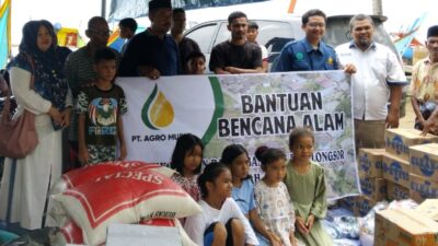 Agro Murni Gandeng Aceh Makmur Bersama Salurkan Bantuan ke 4 Titik Banjir Terparah