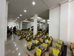 Ratusan Paket Sembako Didistribusikan Melalui Satgas Darurat Bencana UIN SUNA Lhokseumawe