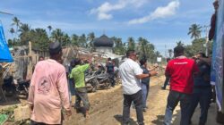 KSOP Lhokseumawe Salurkan Bantuan ke Sawang; Pelabuhan Krueng Geukuh Jadi Transit Kapal KPLP Pembawa Logistik