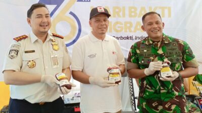 Semarak Hut ke-76, Imigrasi Lhokseumawe Gelar Donor Darah Massal