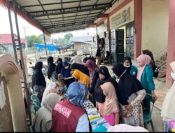 Mahasiswa Sultanah Nahrasiyah Lhokseumawe Salurkan Bantuan untuk Korban Banjir di Pidie Jaya