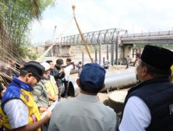 Kasatgas Tito: Pembangunan Jembatan Krueng Tingkeum Bireuen Tuntas Juli 2026