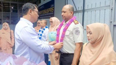 Wahyu Prasetyo Lepas Faisal Pimpin Lapas Sabang dan Amiruddin Purna Bhakti